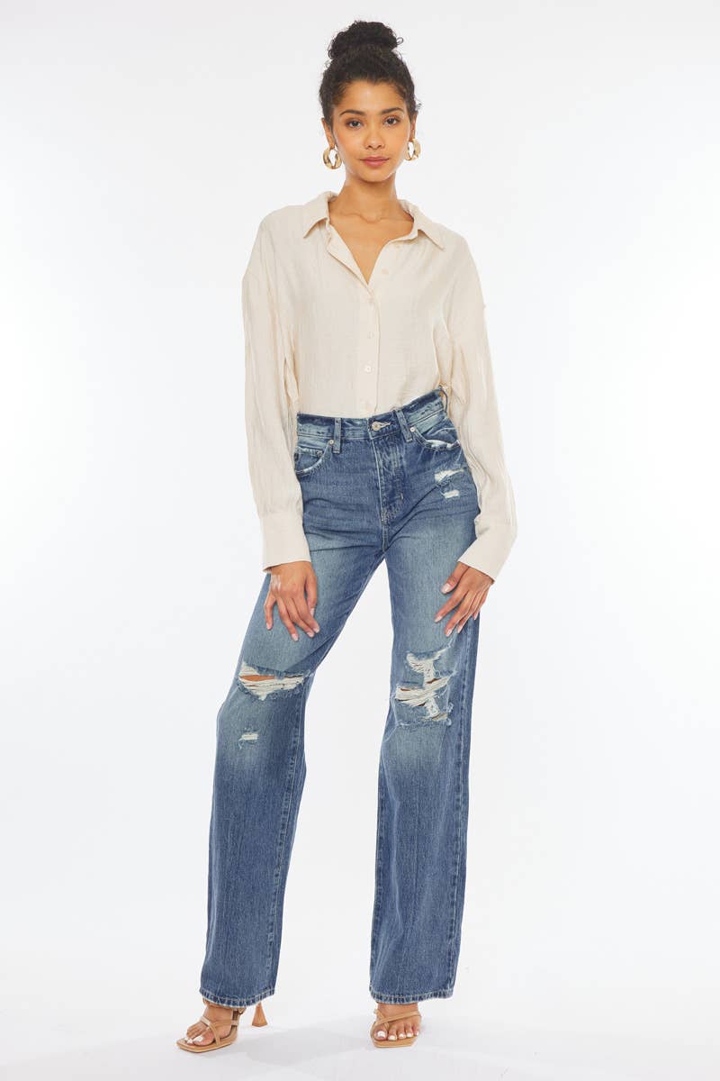 KanCan Ultra High Rise Wide Leg