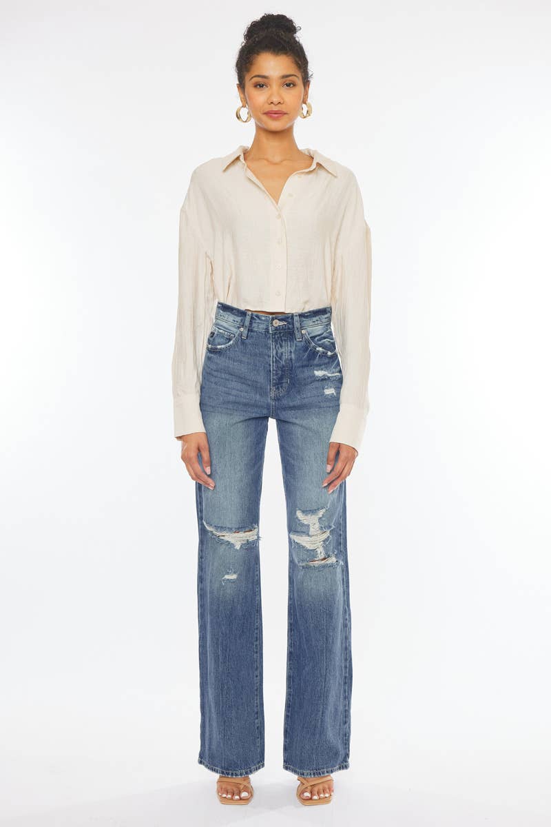 KanCan Ultra High Rise Wide Leg