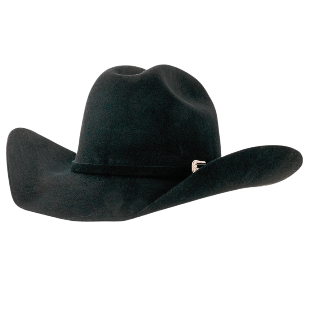 Wool Felt Western Cowboy Hat - Style Cattleman