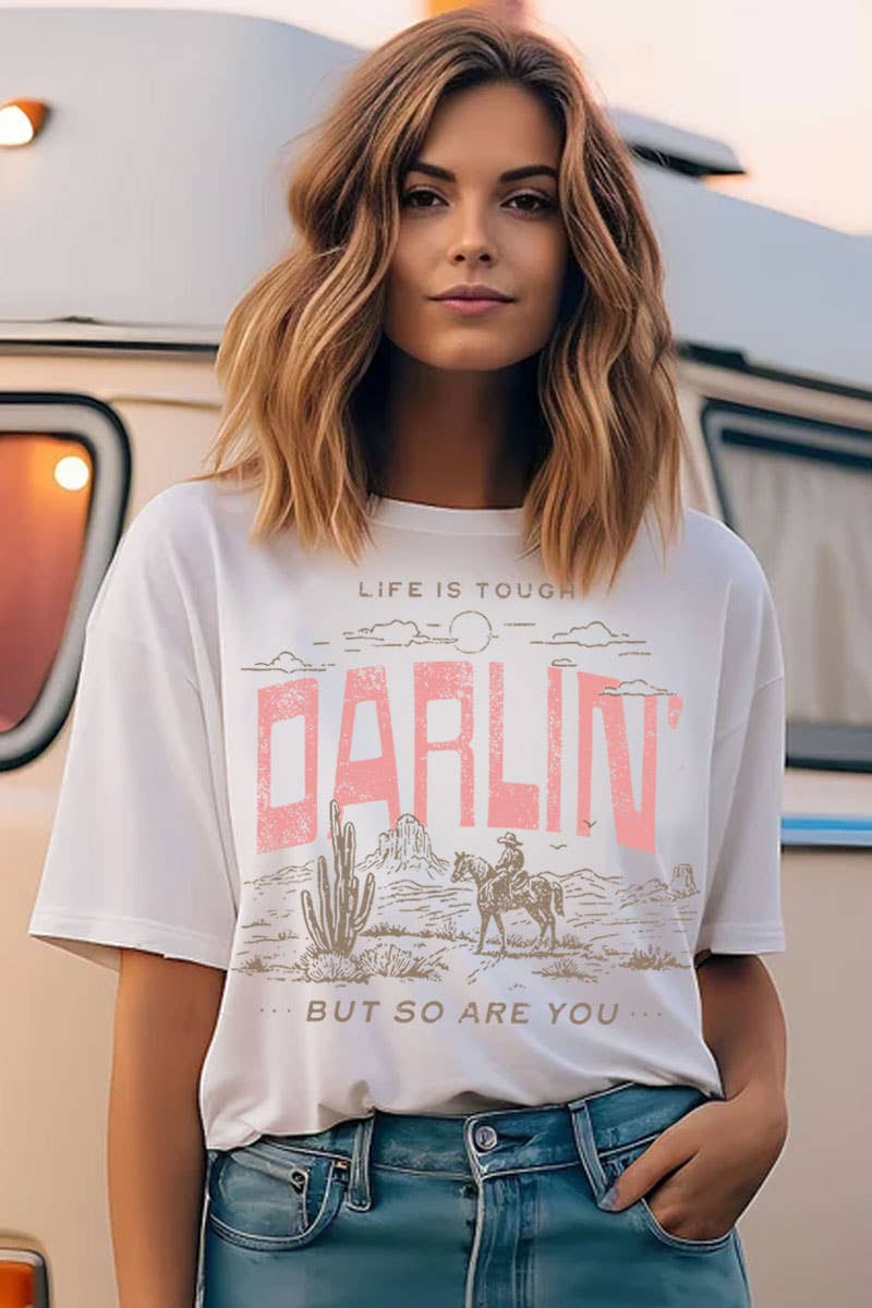 DARLIN MINERAL GRAPHIC TOP