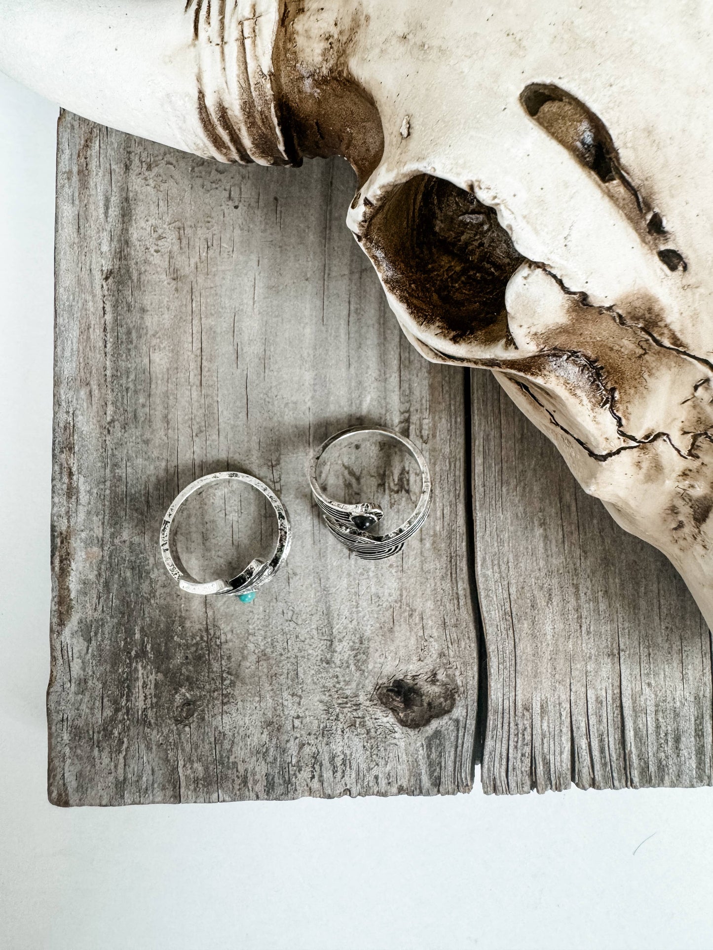 Western Cactus Shape Cuff Ring