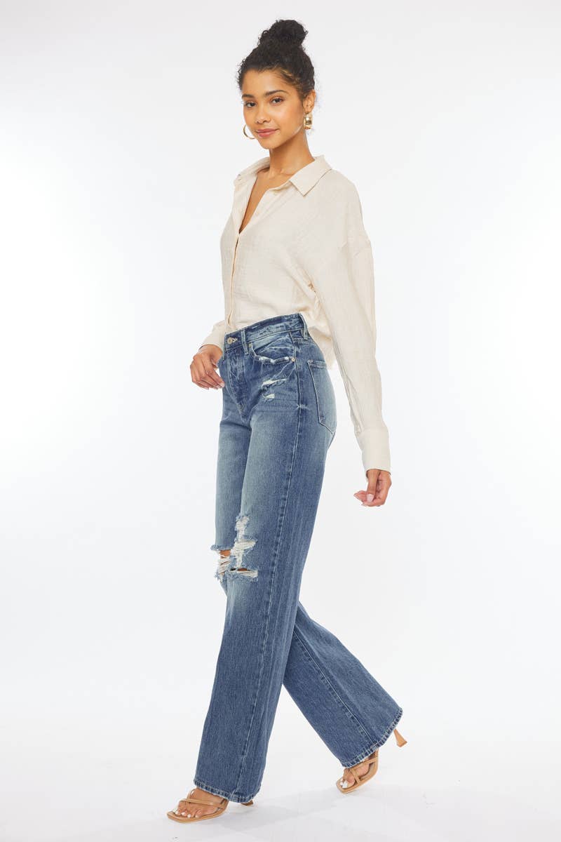 KanCan Ultra High Rise Wide Leg
