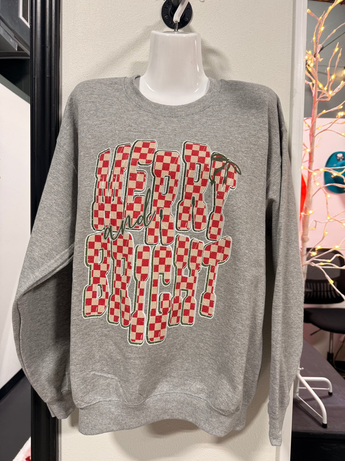 Merry And Bright Crewneck