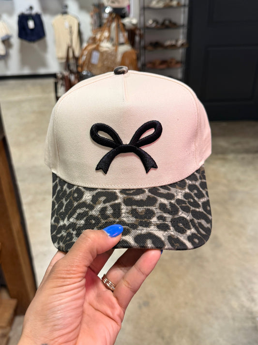 Canvas Bow Trucker Hat