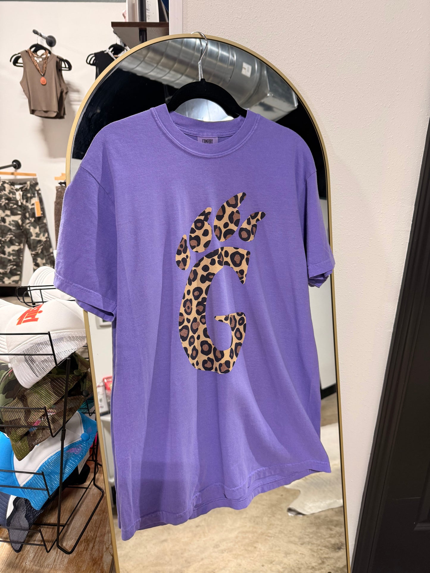 Godley Wildcats Leopard Spirit Tee
