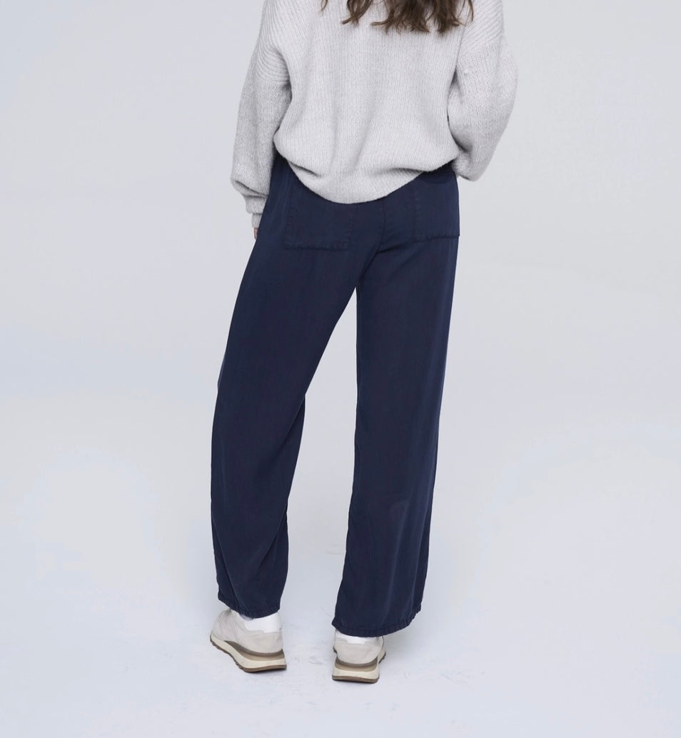 Linen Navy Pant