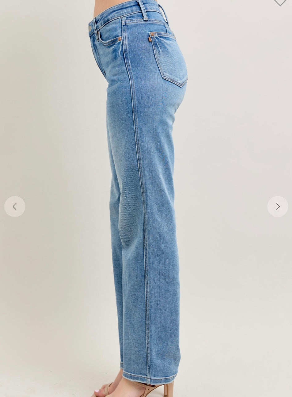 judy blue jeans vintage wash straight