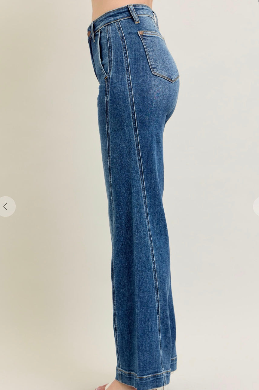 Judy Blue High Waist Trouser Jeans