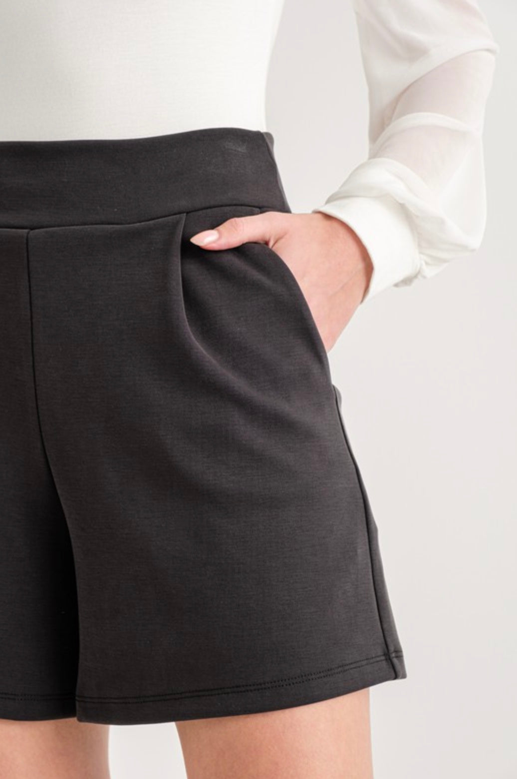 W+M Front Pleat Shorts
