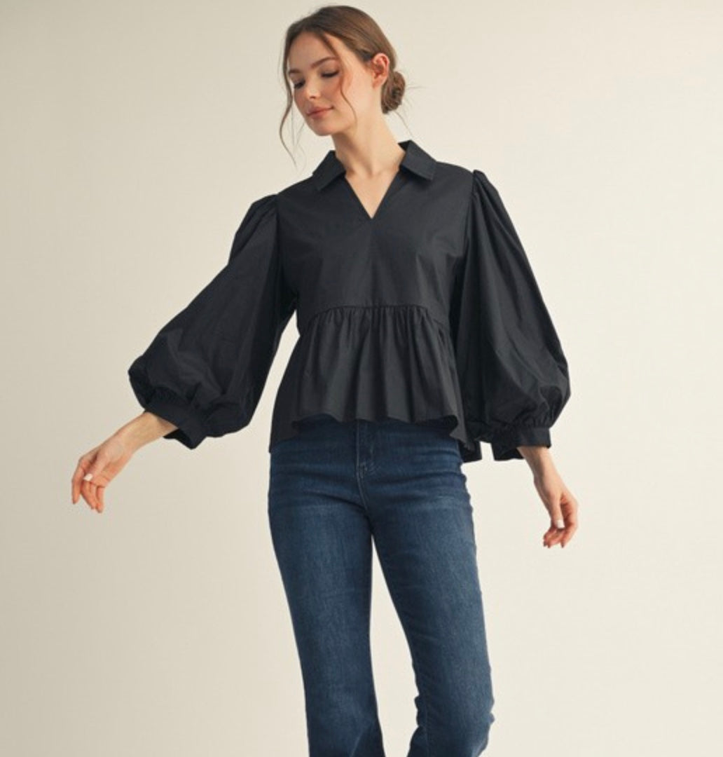 Peplum Top