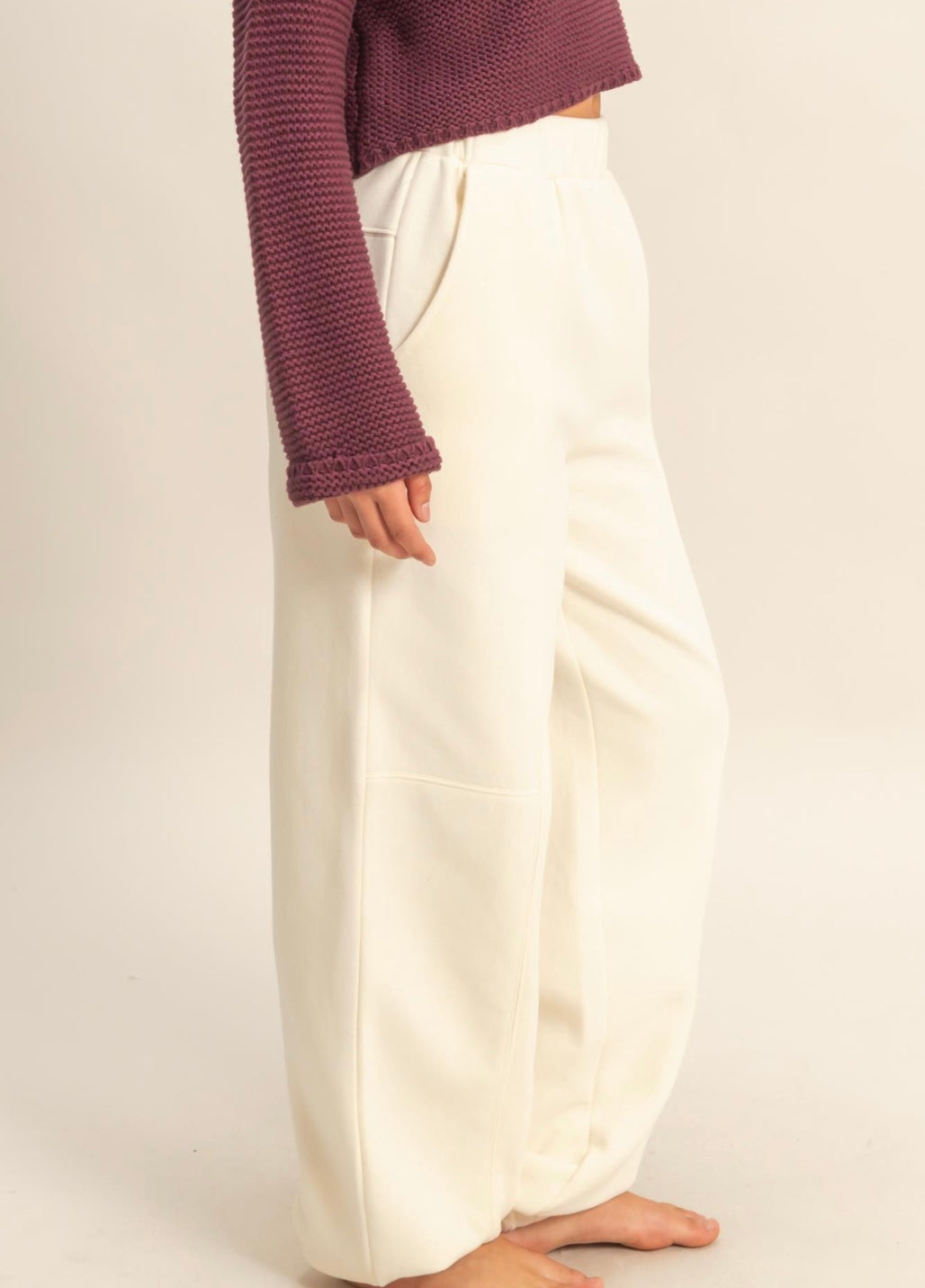 Seam Detail Jogger Pants