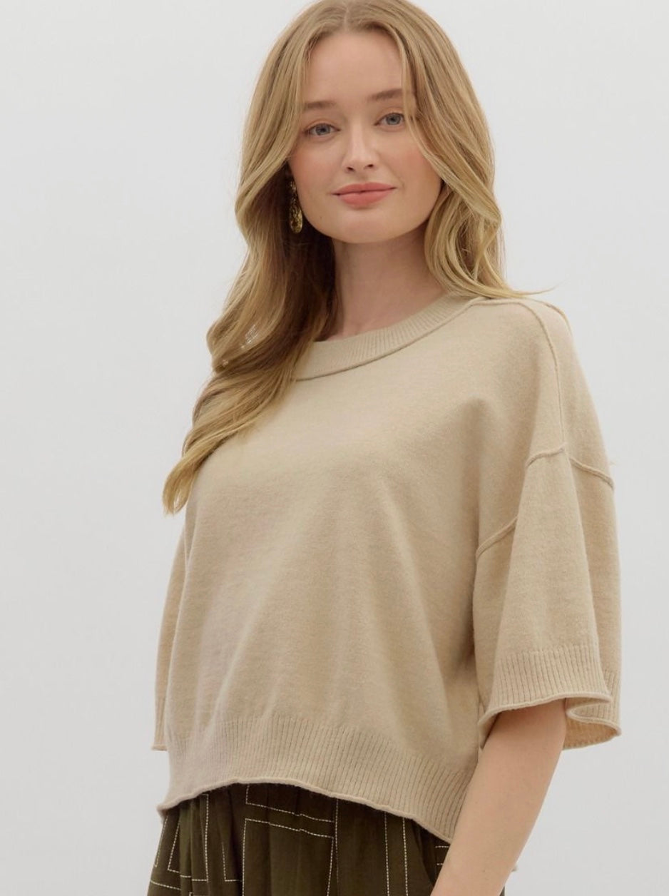 Sand Knit Sweater