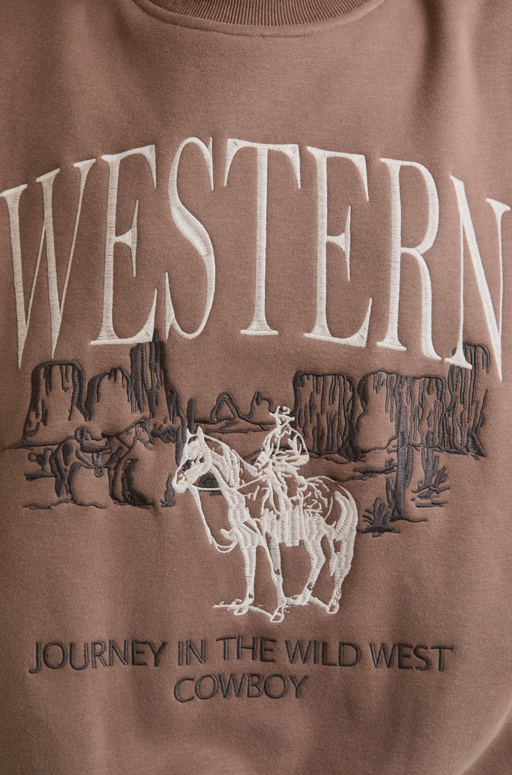 "Cowboy" Oversized Sweatshirt