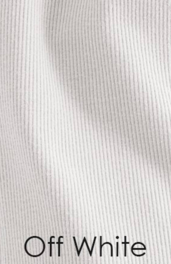 W&M scoop-neck ribbed bodysuit