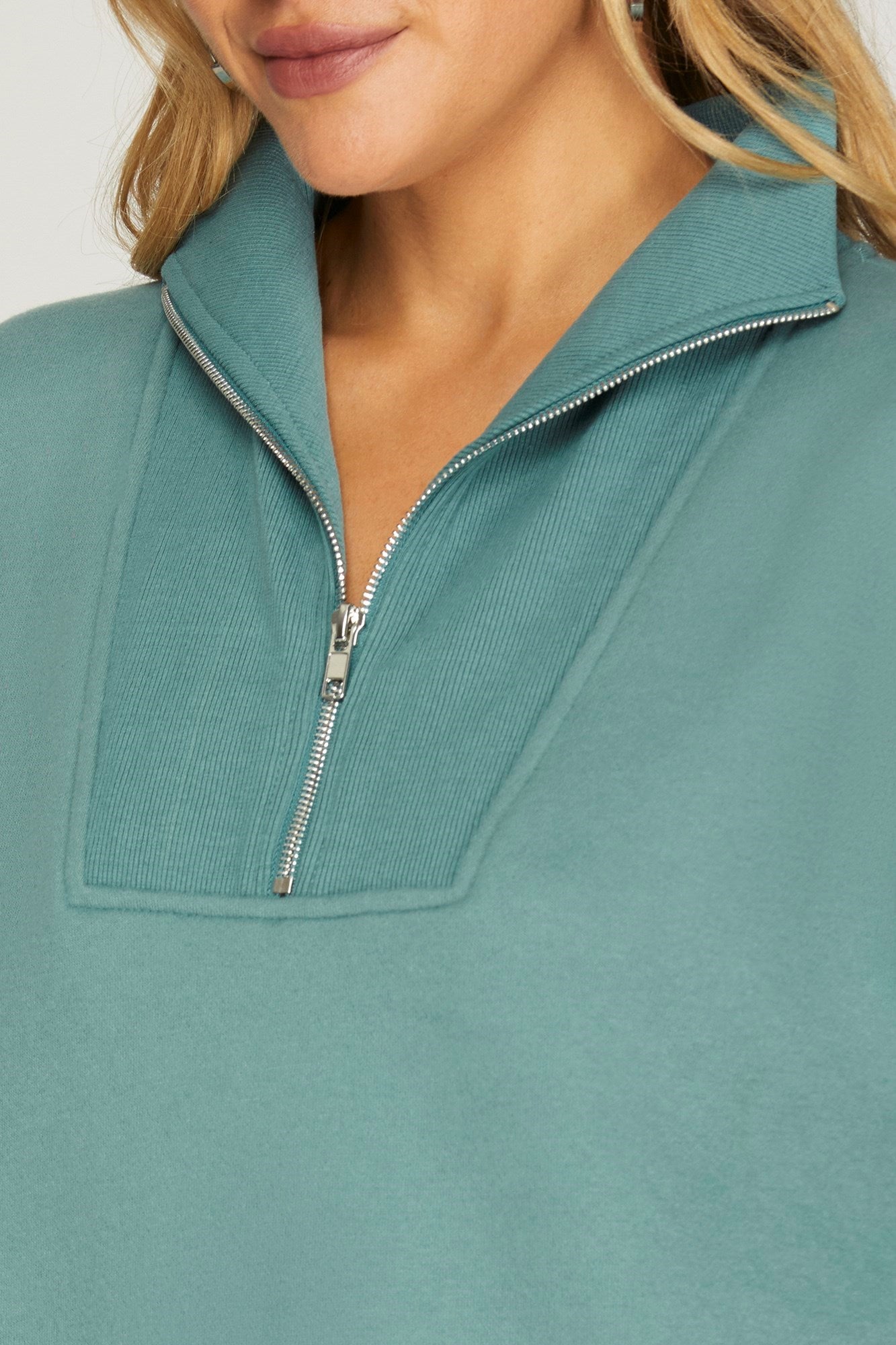 Half Zip Sweatshirt