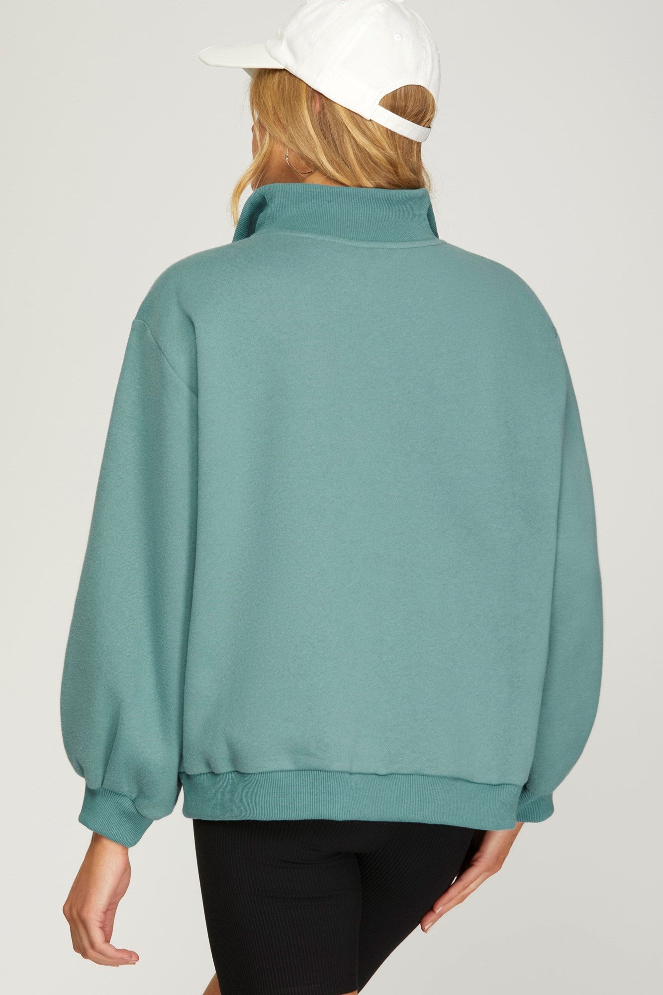 Half Zip Sweatshirt