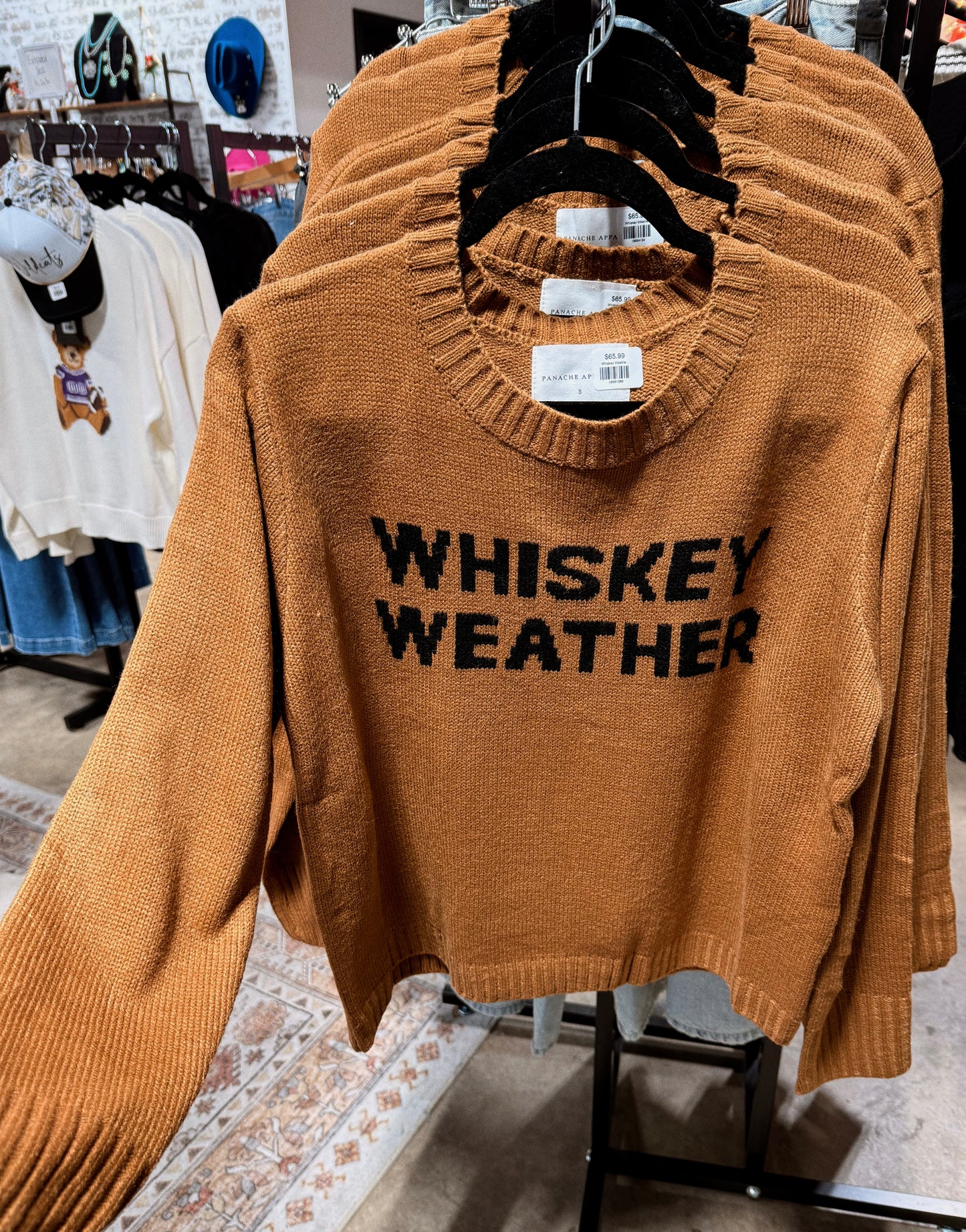 Whiskey Weather Sweater