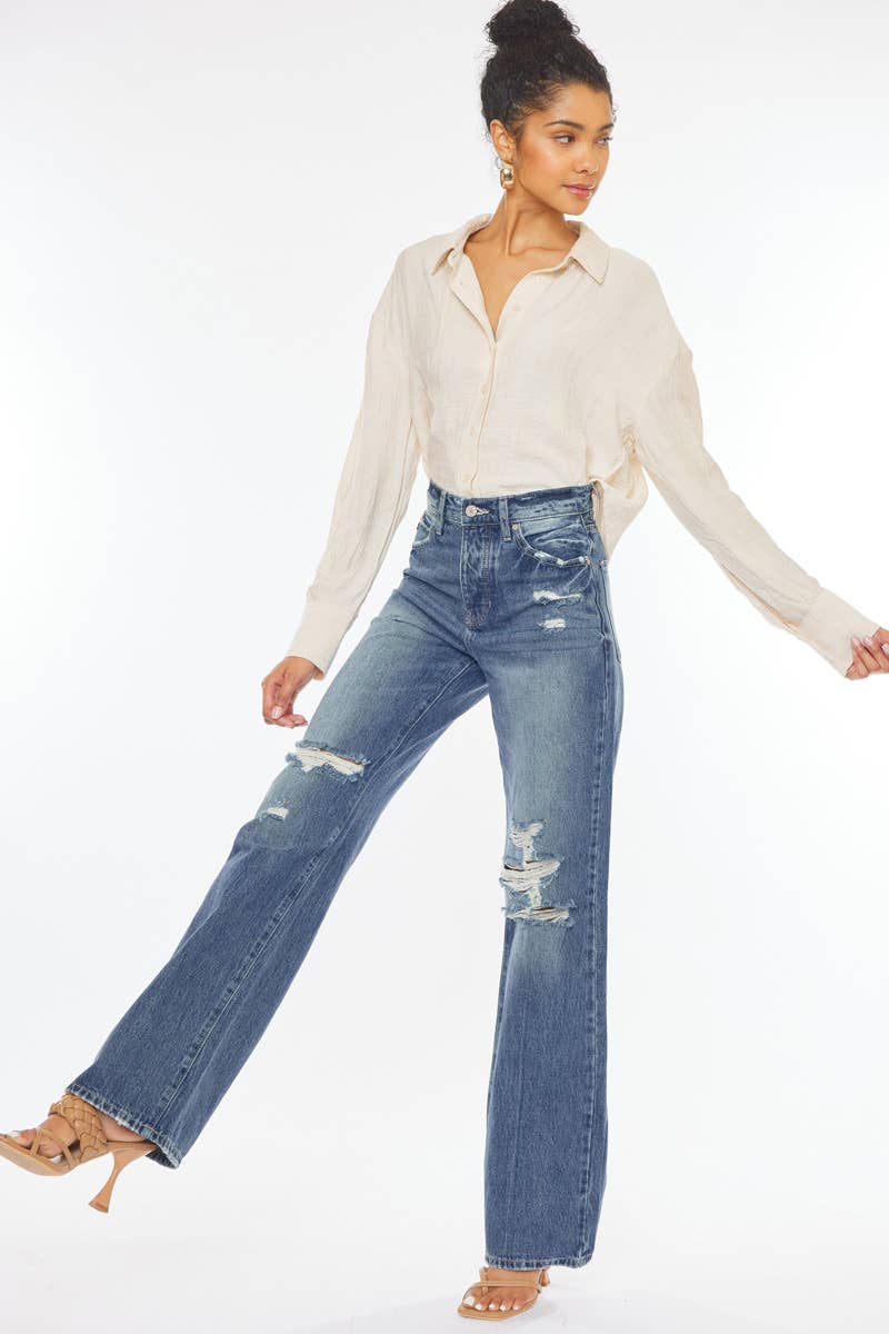 KanCan Ultra High Rise Wide Leg