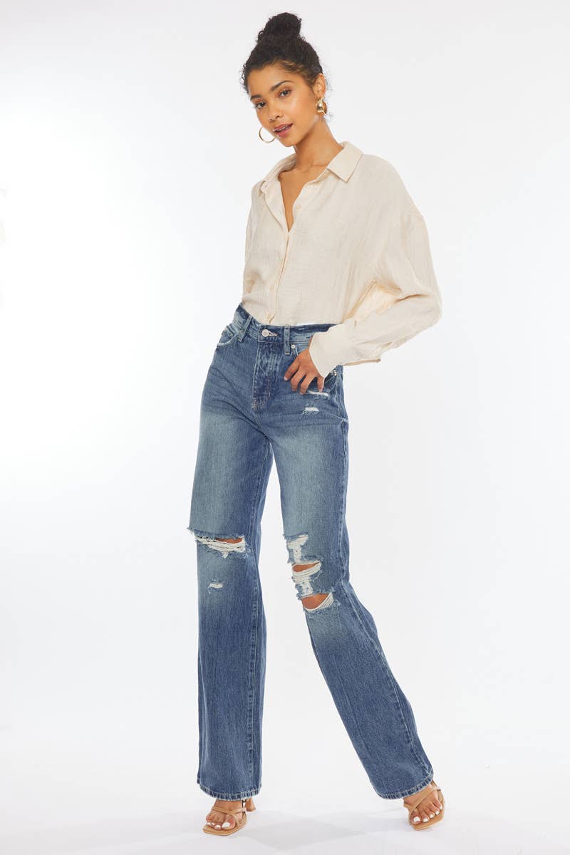 KanCan Ultra High Rise Wide Leg