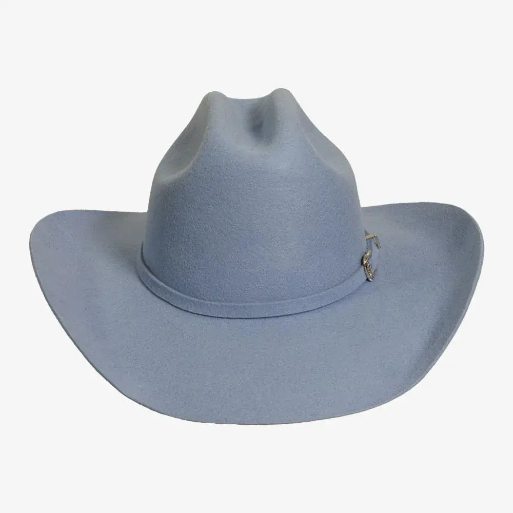 Wool Felt Western Cowboy Hat - Style Cattleman