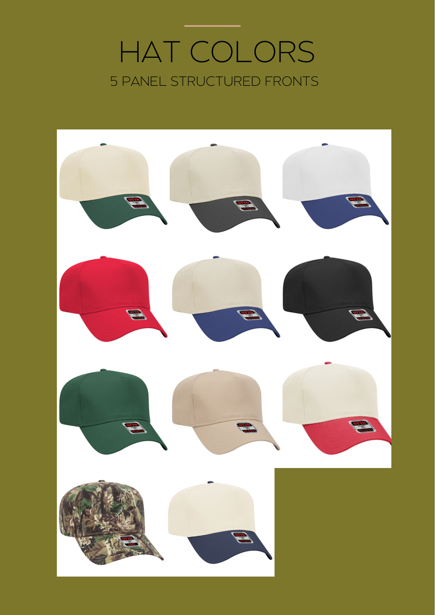 Camo Red 4th of July Bow Hat