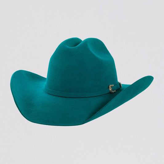 Wool Felt Western Cowboy Hat - Style Cattleman