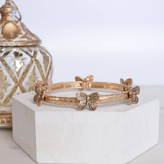 Boho Butterfly Bangle