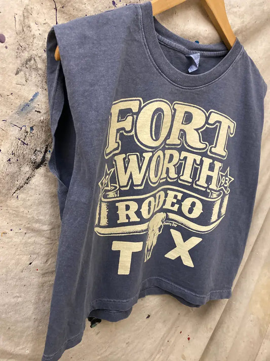 Fort Worth Rodeo Muscle Tee