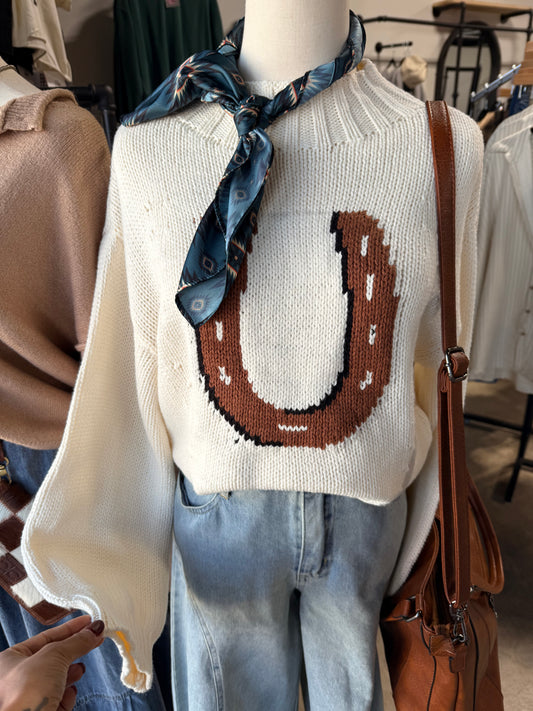 Horseshoe Knit Sweater