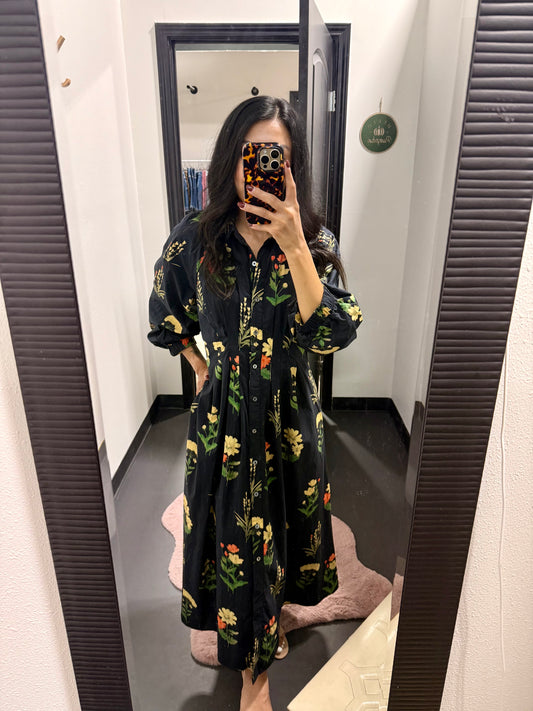 Entro Floral Maxi Dress