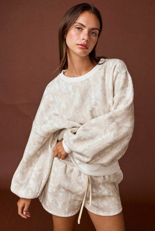 Woodland Camo Crewneck Set