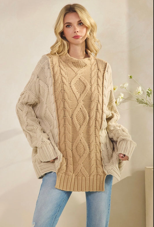 Oversized Knit Sweater