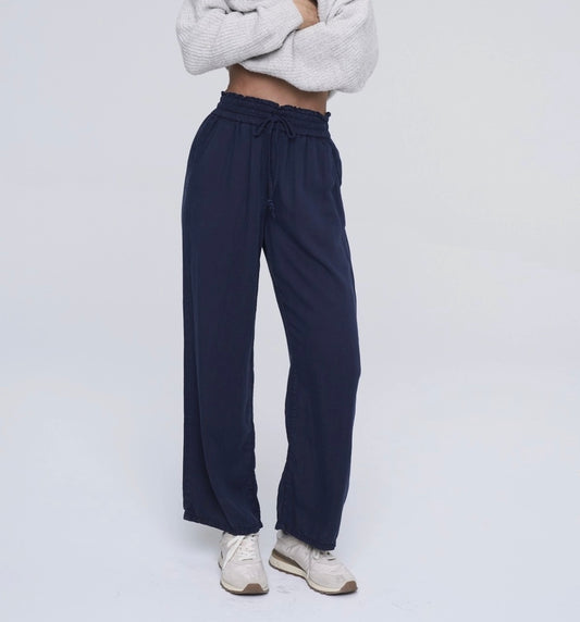 Linen Navy Pant