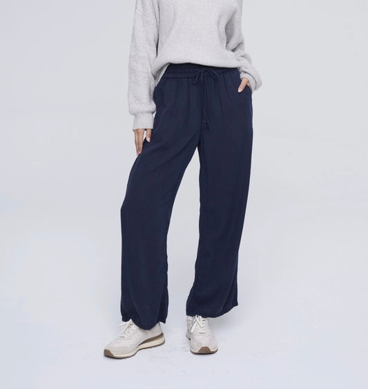 Linen Navy Pant