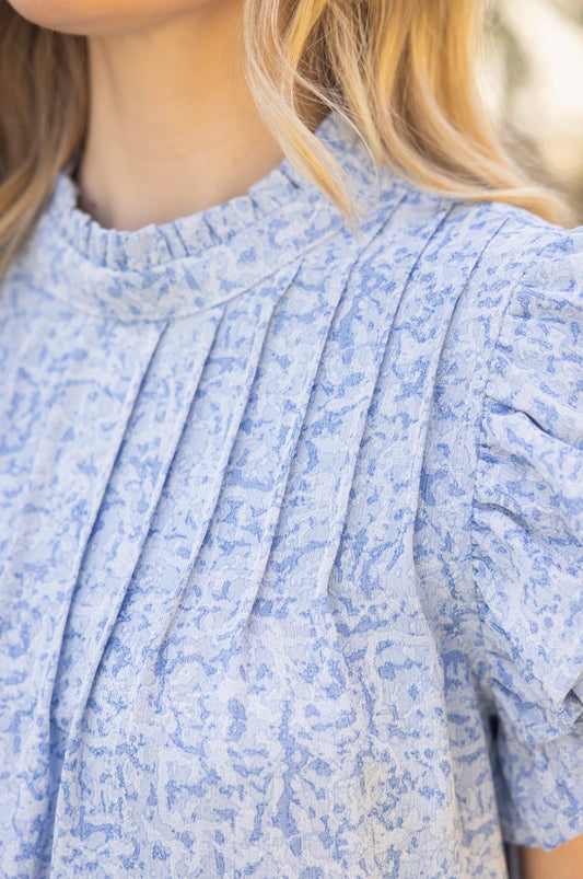 Ruffle Sleeve Dress