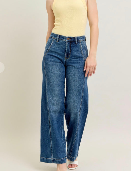 Judy Blue High Waist Trouser Jeans
