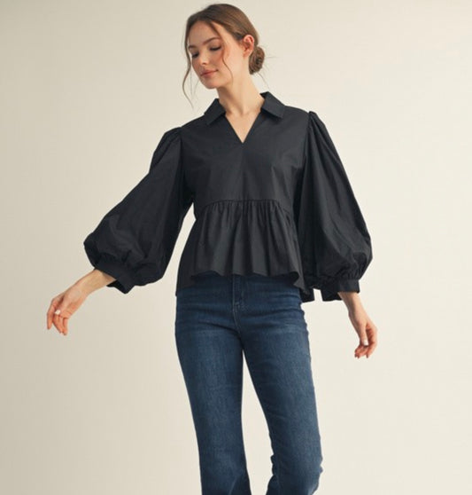 Peplum Top