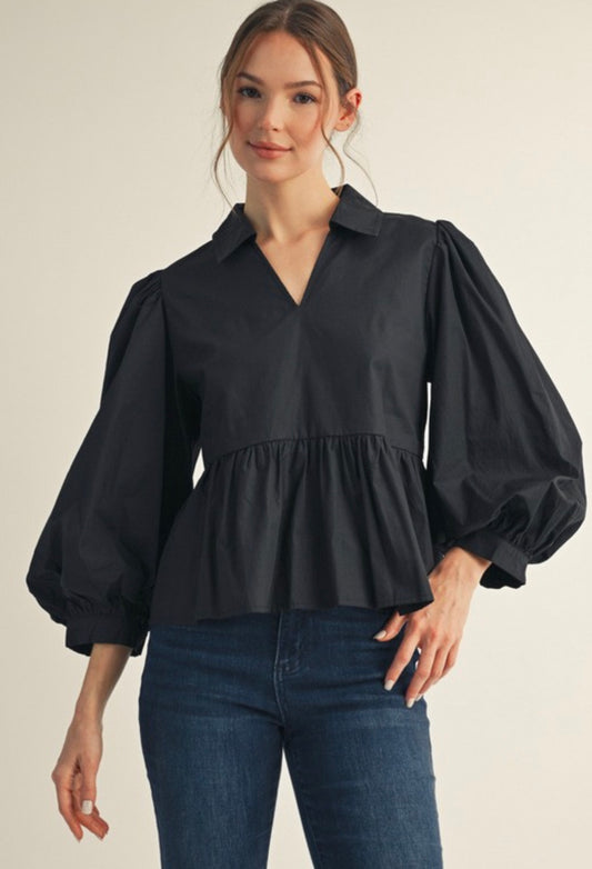 Peplum Top