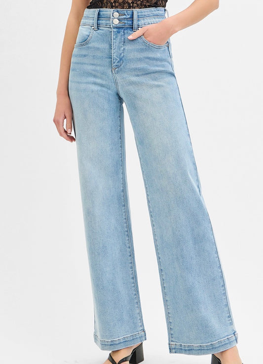 Risen High Rise Double Waist