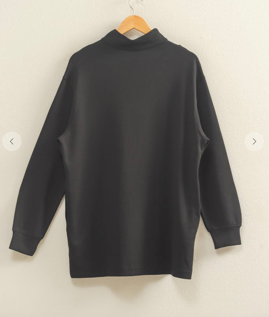 Half Zip Athletic Tunic Top/Dress