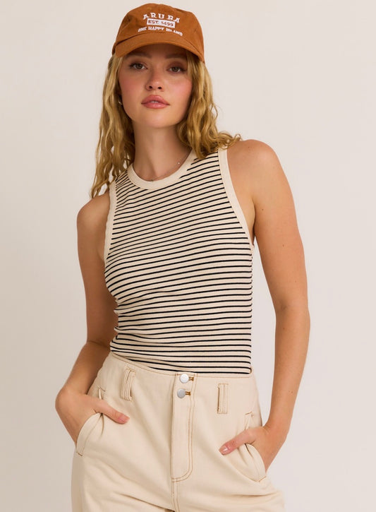Striped Bodysuit