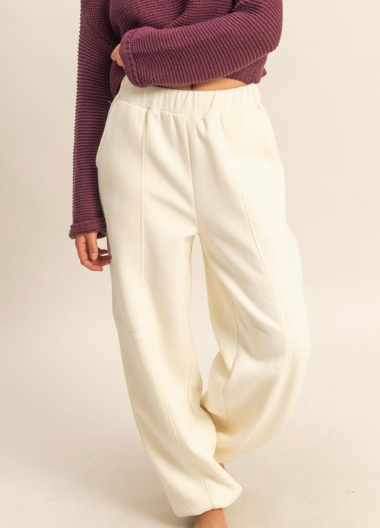 Seam Detail Jogger Pants