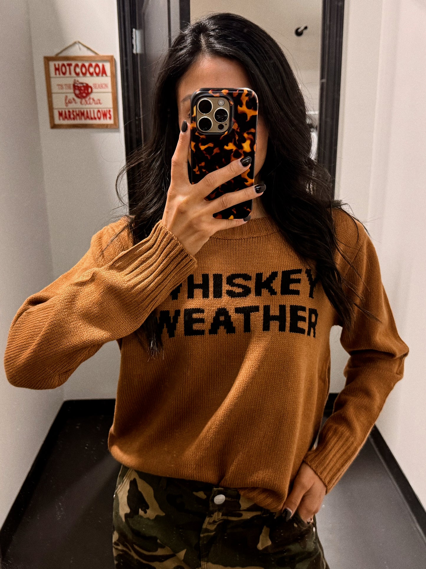 Whiskey Weather Sweater