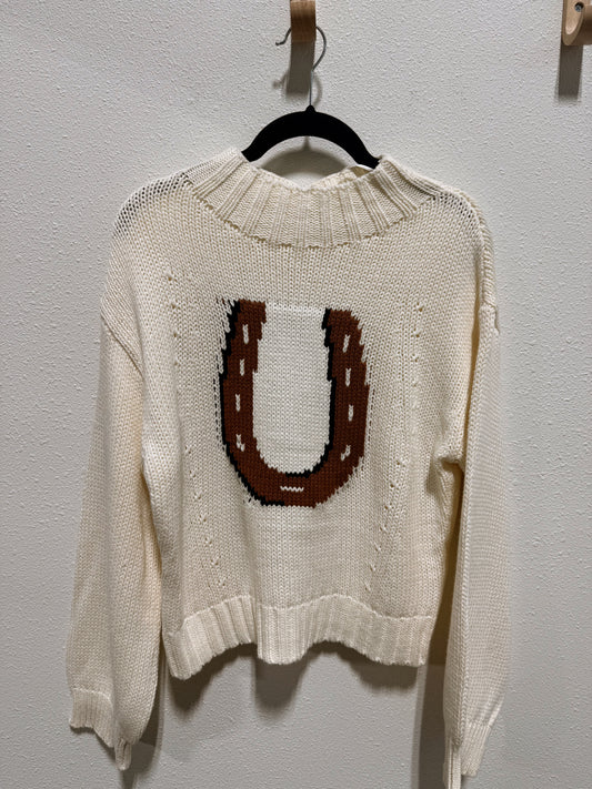 Horseshoe Knit Sweater