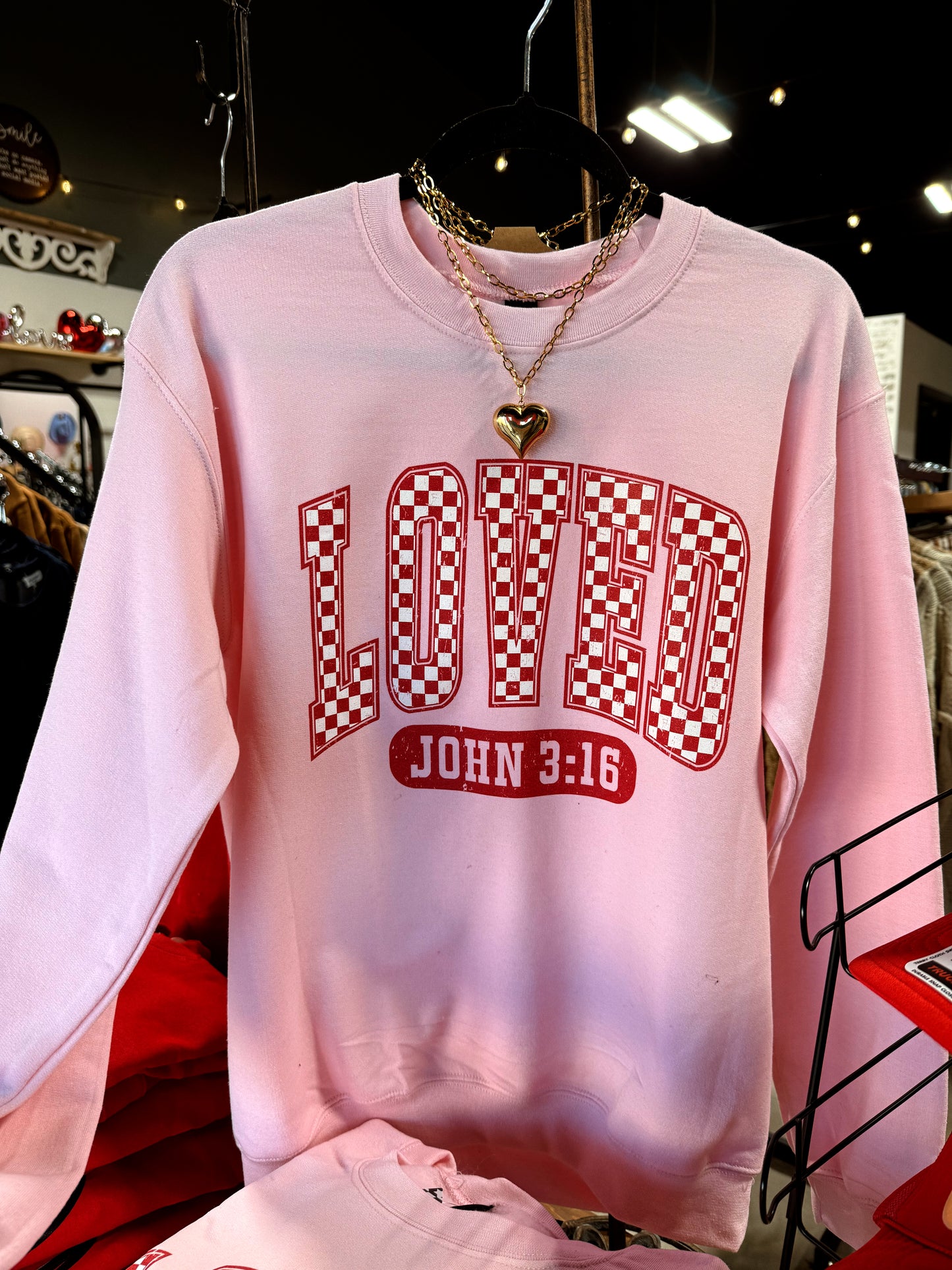 Loved John 3:16 Sweatshirt