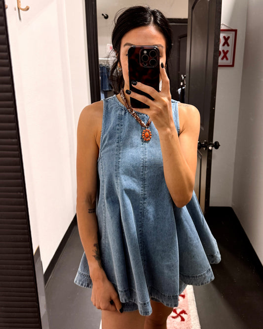 denim swing tank
