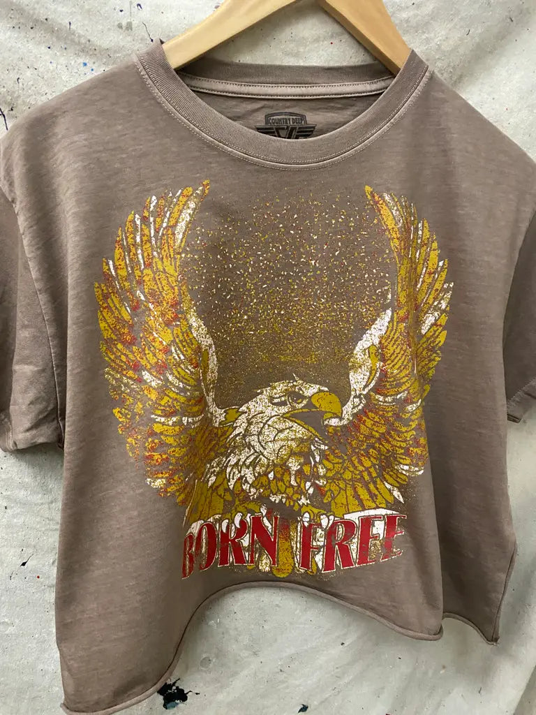 Born Free Cropped Tee
